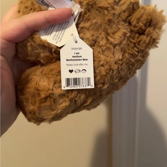 Jellycat Medium Bartholomew Bear NWT - Picture 4 of 4